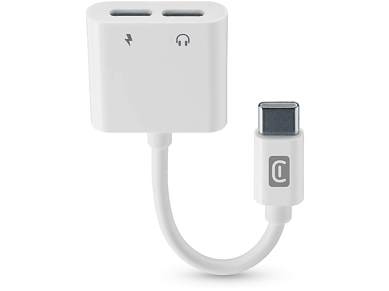 ADATTATORE CELLULARLINE Splitter USB-C/USB-C ADATTATORE CELLULARLINE Splitter USB-C/USB-C