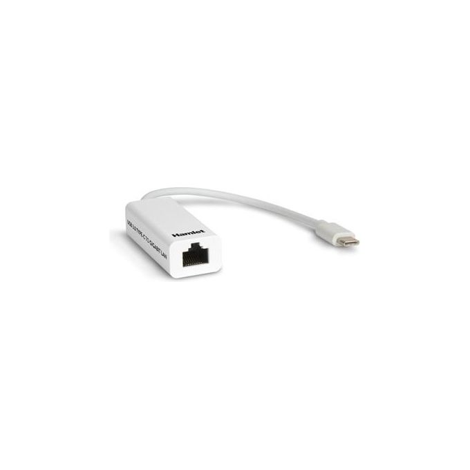 Adattatore di rete Gigabit (1000Base-TX) Type C White HNU3GIGATC