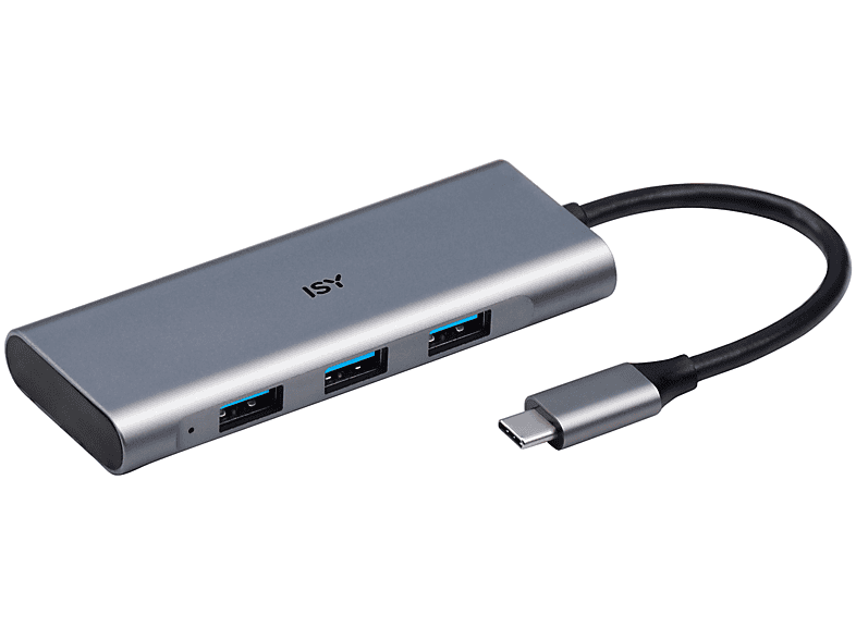 Adattatore ISY USB -C TO 3X USB-A 3.1
