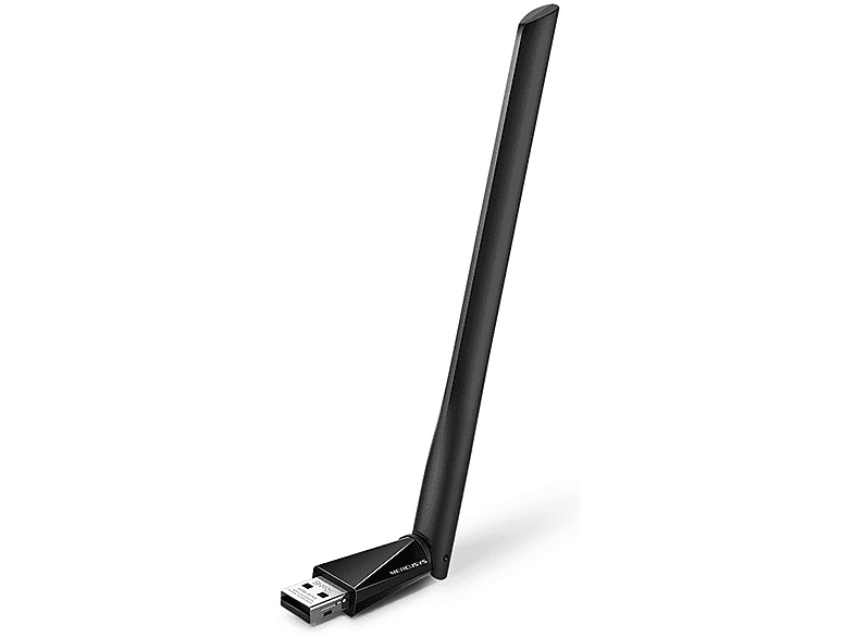 Adattatore MERCUSYS MU6H USB Wi-Fi, Velocità di trasferimento 650 Mbit/s, Sistema operativo compatibile con Windows 11 / 10 8.1 8 7 XP, Dispositivi compatibili PC; Laptop
