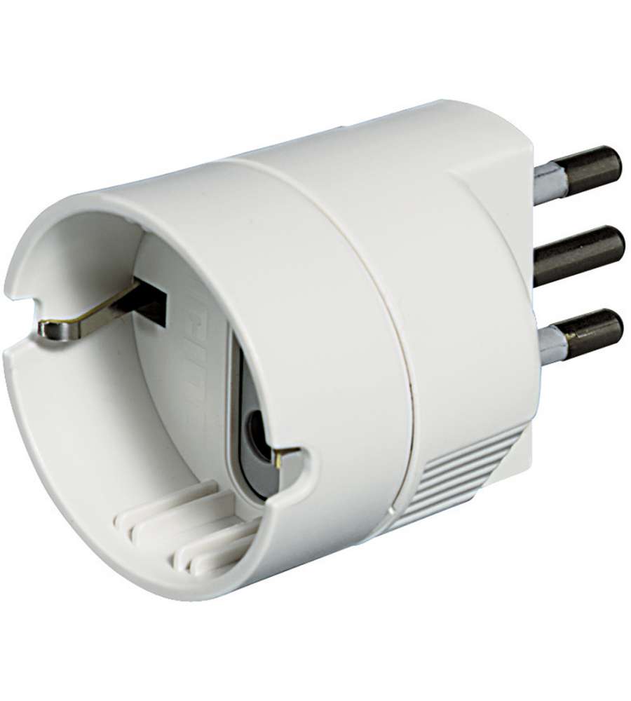Adattatore Spina 10a/presa P30 Bco Esp ( Bticino Cod. S3623dbox )
