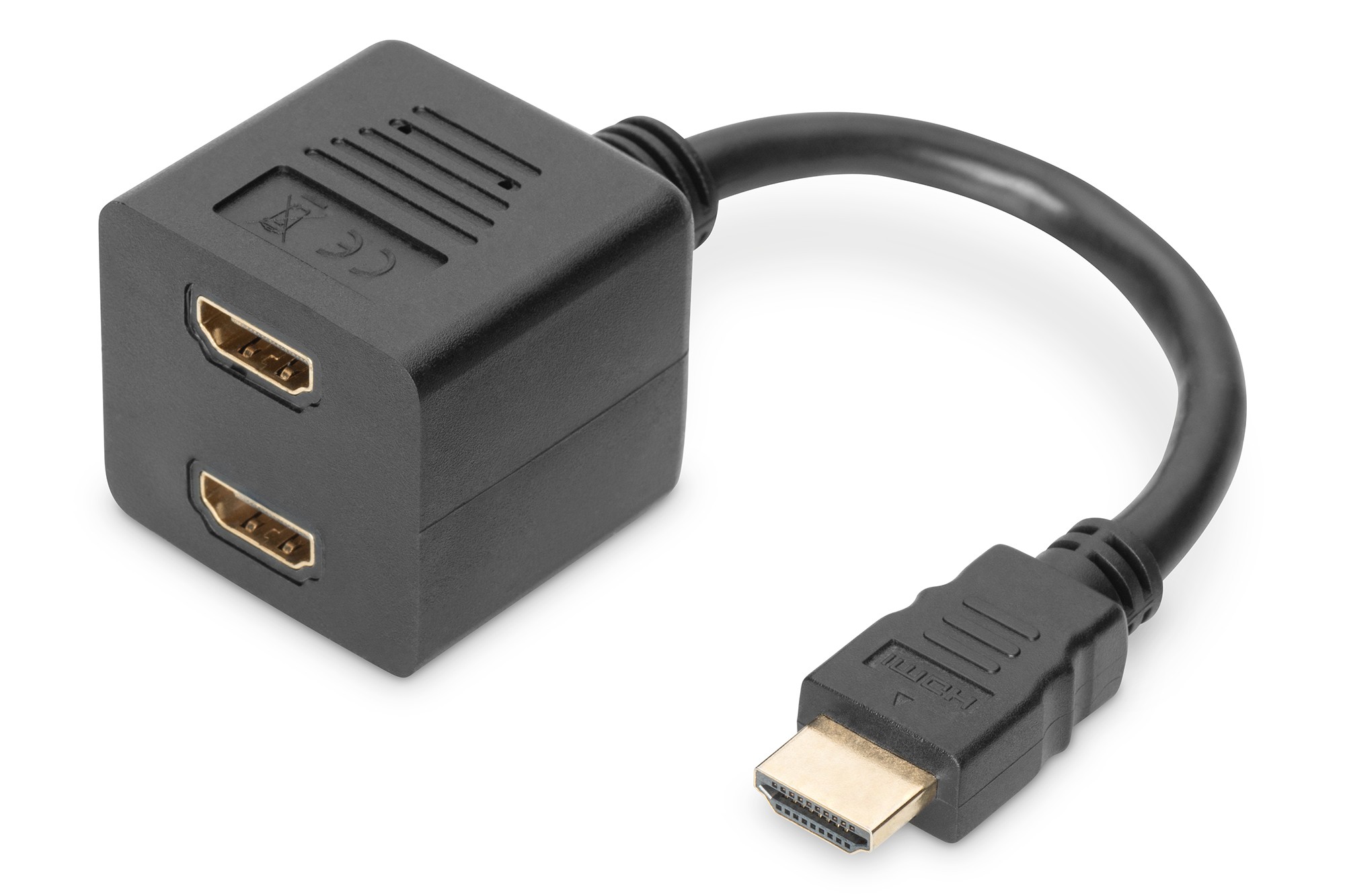 Adattatore Splitter Hdmi 1 Maschio - 2 Femmine