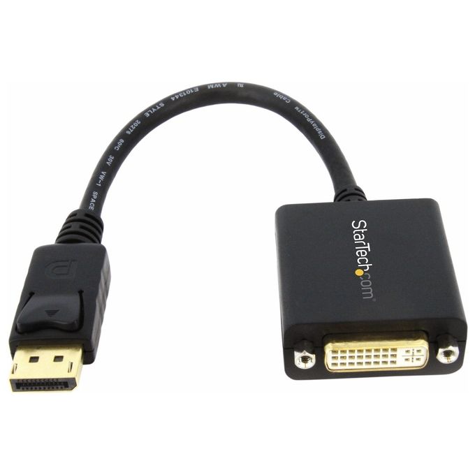 Adattatore video Displayport a Dvi Black DP2DVI2