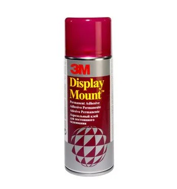 Adesivo spray Scotch Display Mount 400 ml - Incollaggio permanente e durevole - Trasparente