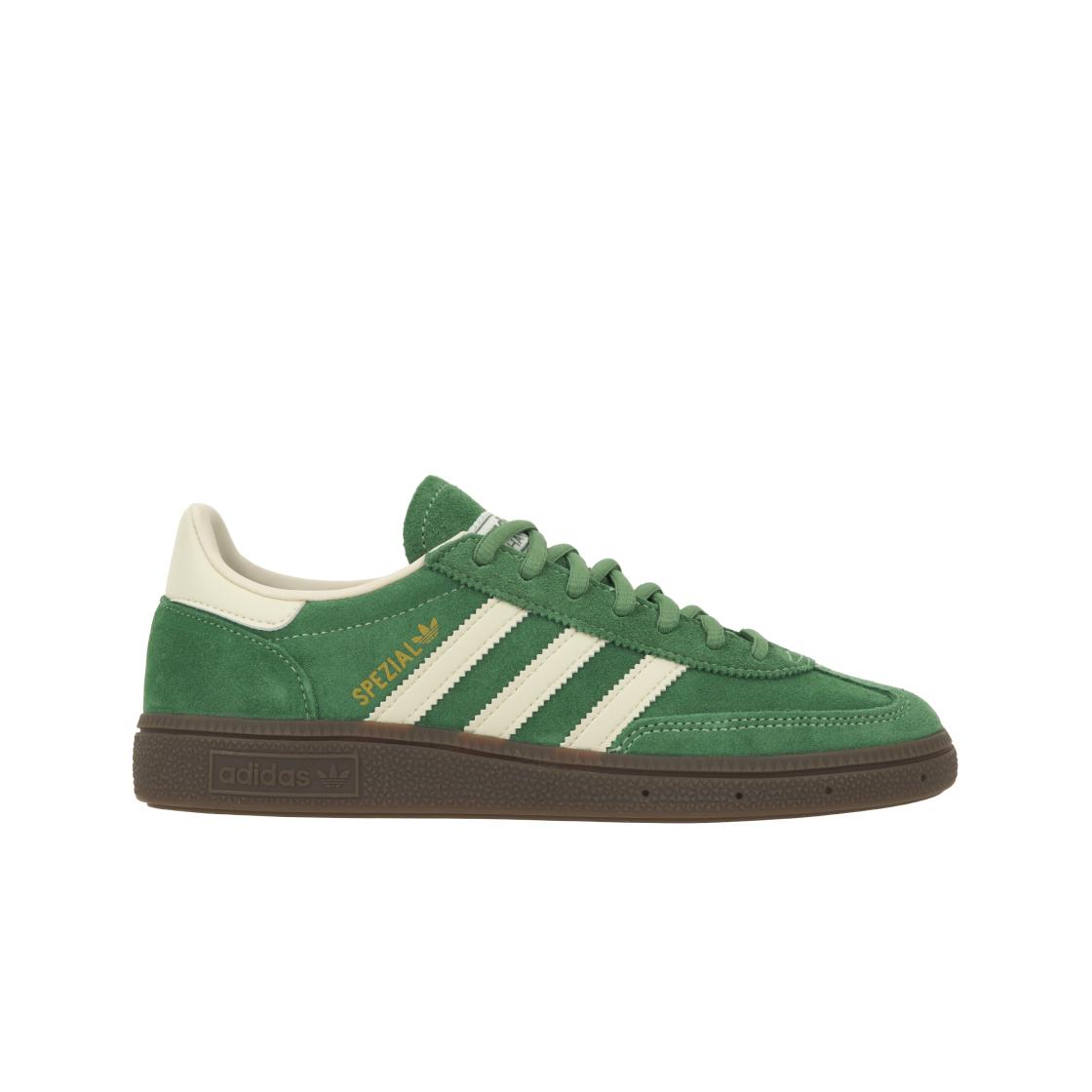adidas Handball Spezial Preloved Verde Gomma Sneakers Unisex Bianco Crema IG6192 40⅔ gray
