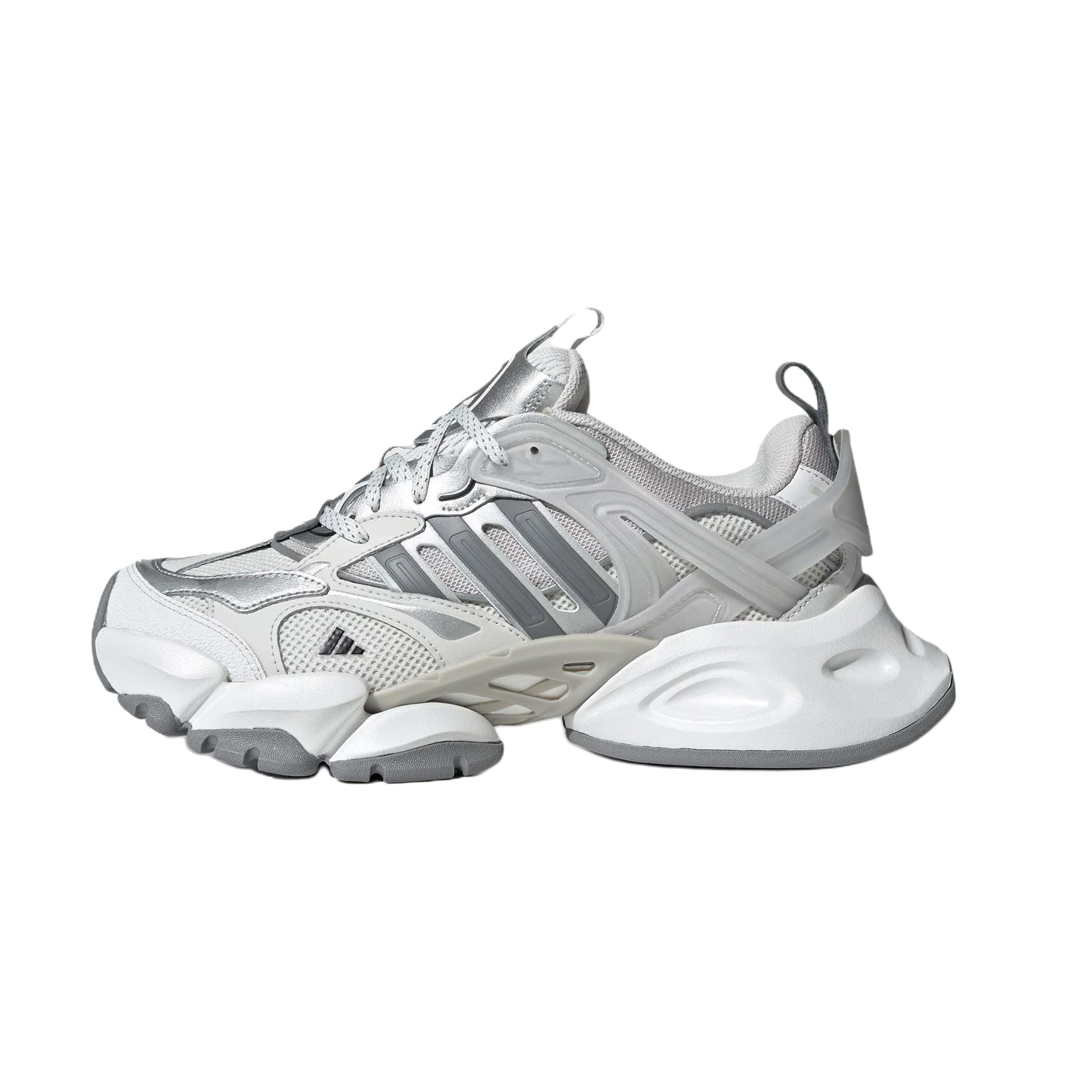 adidas XLG Runner Deluxe Grigio Argento Sneakers Unisex Bianco JP5761 35⅔ white