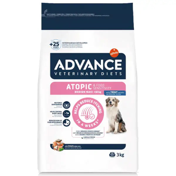 Advance diets dog atopic medium/maxi trout 3 kg