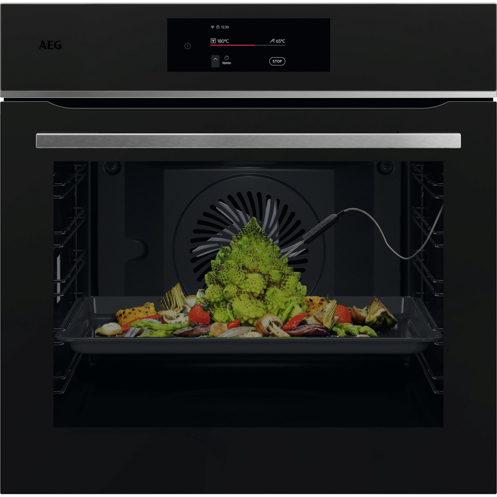 Aeg Forno Elettrico 71 Litri Multifunzione Grill Classe A++ Nero Aeg Forno Elettrico 71 Litri Multifunzione Grill Classe A++ Nero