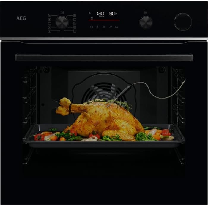 Aeg Series 6000 Forno Incasso Steam Crisp (25%vapore) + Pirolitico + Wifi Classe A++ 60 Cm Tr6pb53fsb Made In Europe. Dimensione Del Forno: Media, Tipo Di Forno: Forno Elettrico, Capacità Interna F...