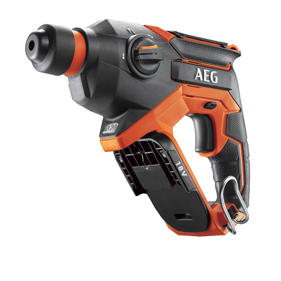 Aeg - Trapano Compatto 18v Pro18v Sds+ (senza Batteria) - 4 Modalità Di Foratura E Scalpellatura Indipendenti - Motore Quadripolare Epta 1,5 Joule - Grande Comfort Di Lavoro - Bbh18c-0
