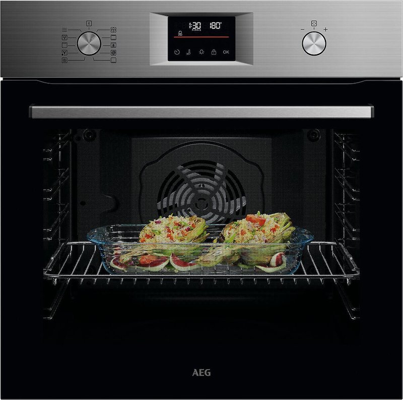 AEG TU5AB42SM FORNO INCASSO Capacità 72 l, dimensoni: L 59,4 cm - A P 56,4 cm, Inox antimpronta, classe A+