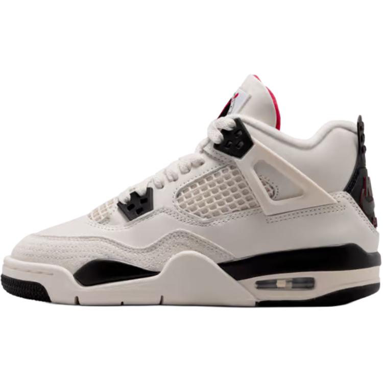 Air Jordan 4 Retro GS Flight Club Scarpe da Ginnastica per Bambini Grigio Vela Nero IM4026-100 40 gray