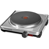 AK 2099/E piano cottura Acciaio inossidabile Superficie piana Piastra sigillata 1 Fornello(i), Piastra riscaldante