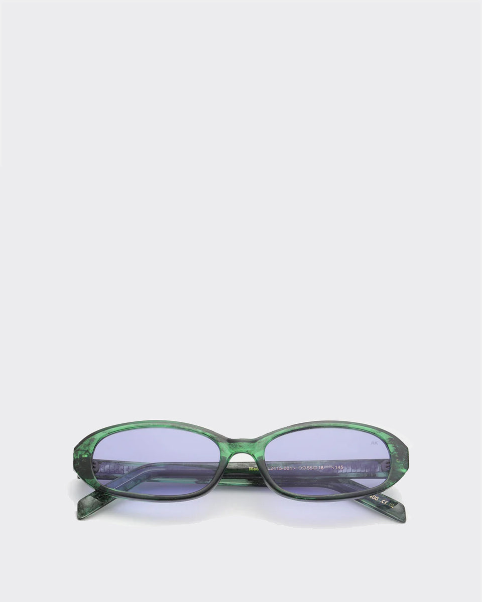 A.Kjærbede Occhiali Da Sole Macy Green Marble Transparent