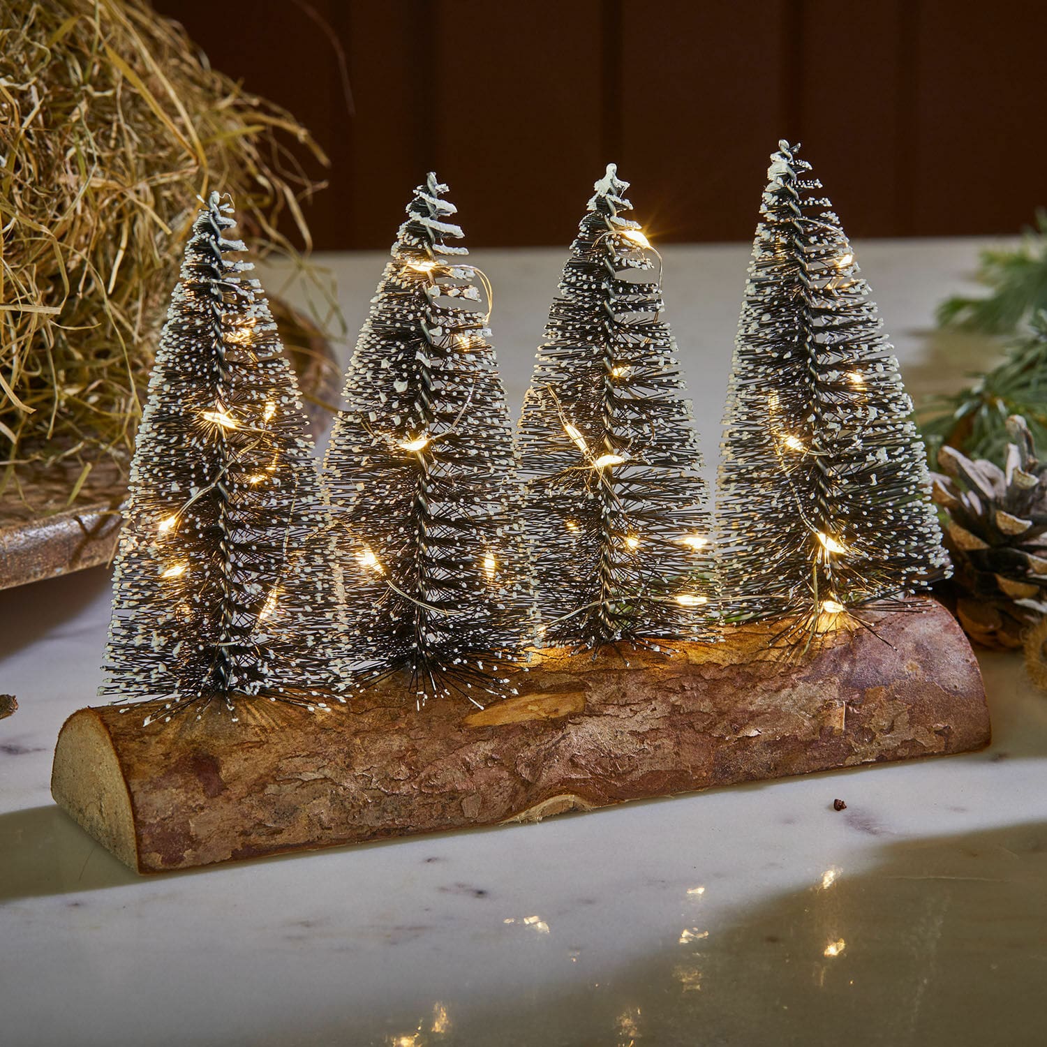 Alberelli decorativi a LED Grimstad