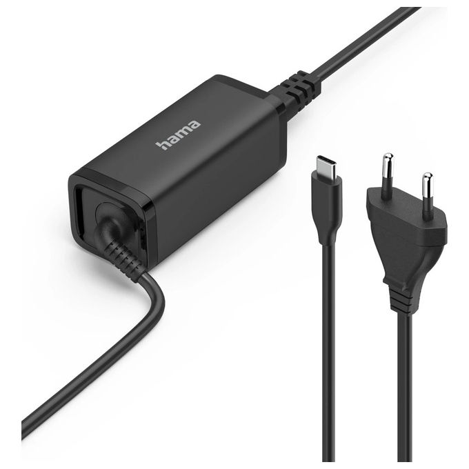 Alimentatore universale USB Type-C 65W GaN Power Delivery Black 65W 00200023