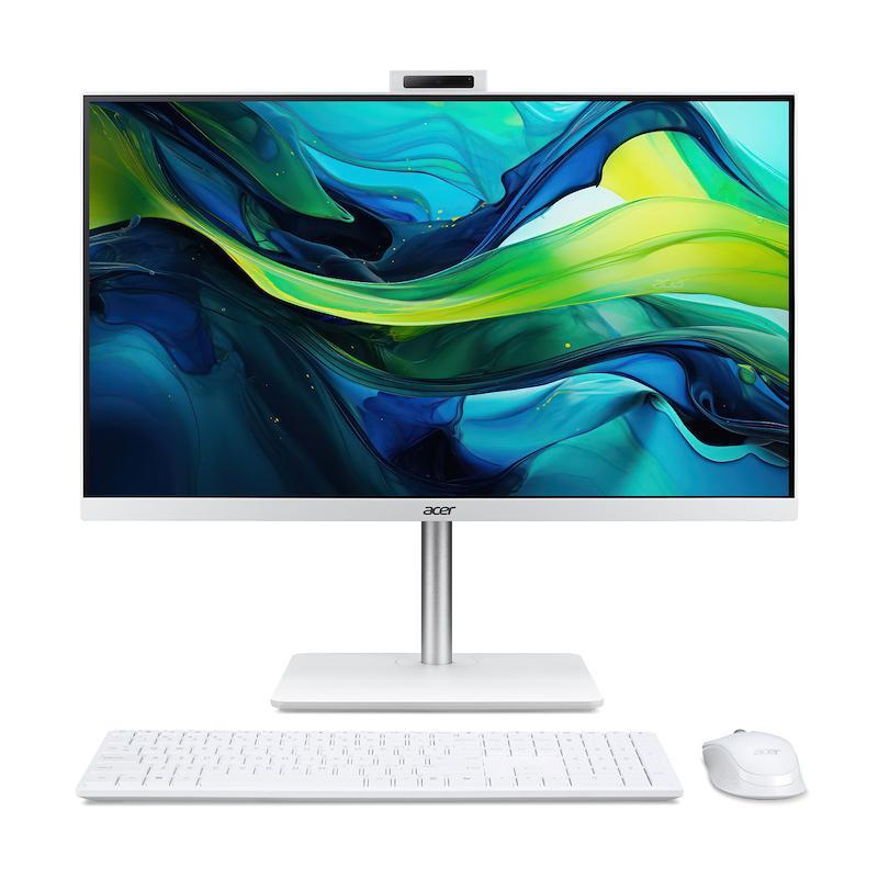 All in one acer veriton vz2417g dq.r4tet.005 27 i7-1355u 16gb ssd512gb tastiera mouse w11p