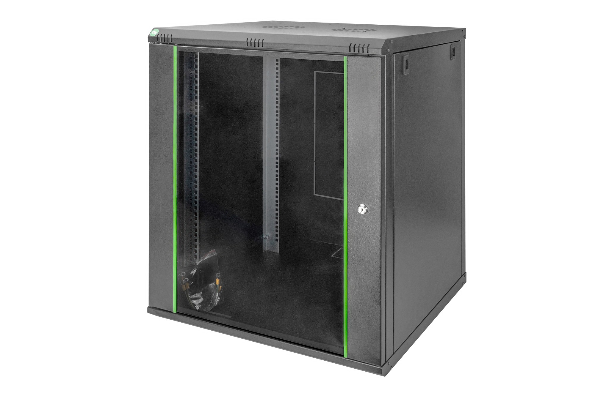 Alloggiamento A Parete 16U 816X600X600 Mm Colore Nero (Ral 9005)
