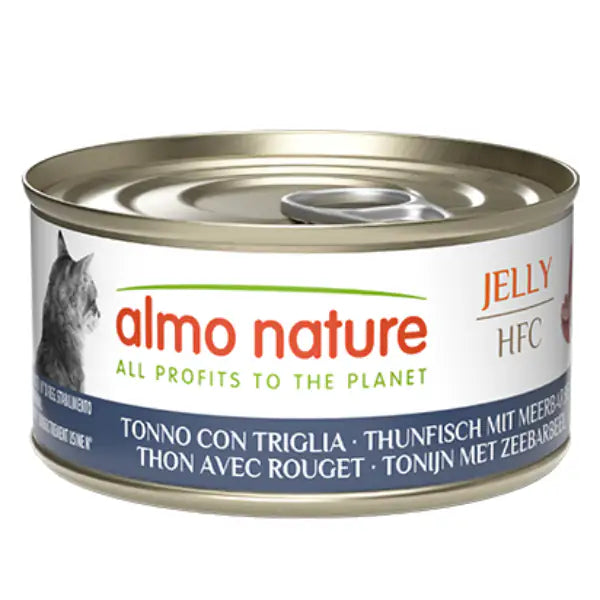 Almo hfc gatto jelly tonno con ricciola 70 g
