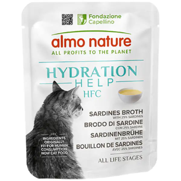 Almo hydration help brodo salmone con filetti di salmone 50 g