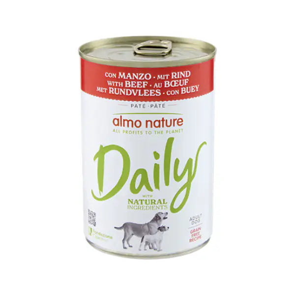 Almo Nature Almo Dog Daily Menu 400gr Con Manzo