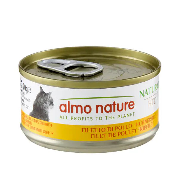 Almo Nature Gatto Hfc Natural Adulto Filetto Di Pollo 70 Gr