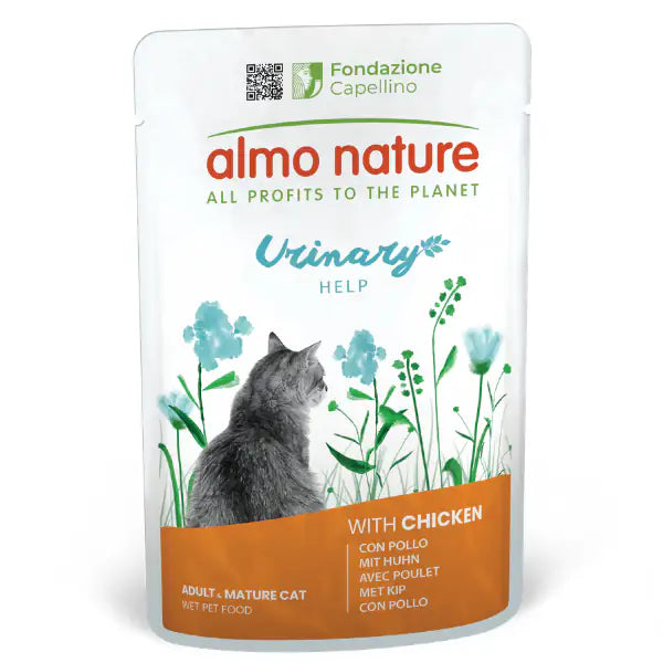 Almo Nature umido funzionale Urinary Sterilised Cat 70 gr Pollo - confezione da 30 pezzi - Cibo umido per gatti - 1° ORDINE? scegli tra BZR5 - BZR20 + 200 pt fedeltà