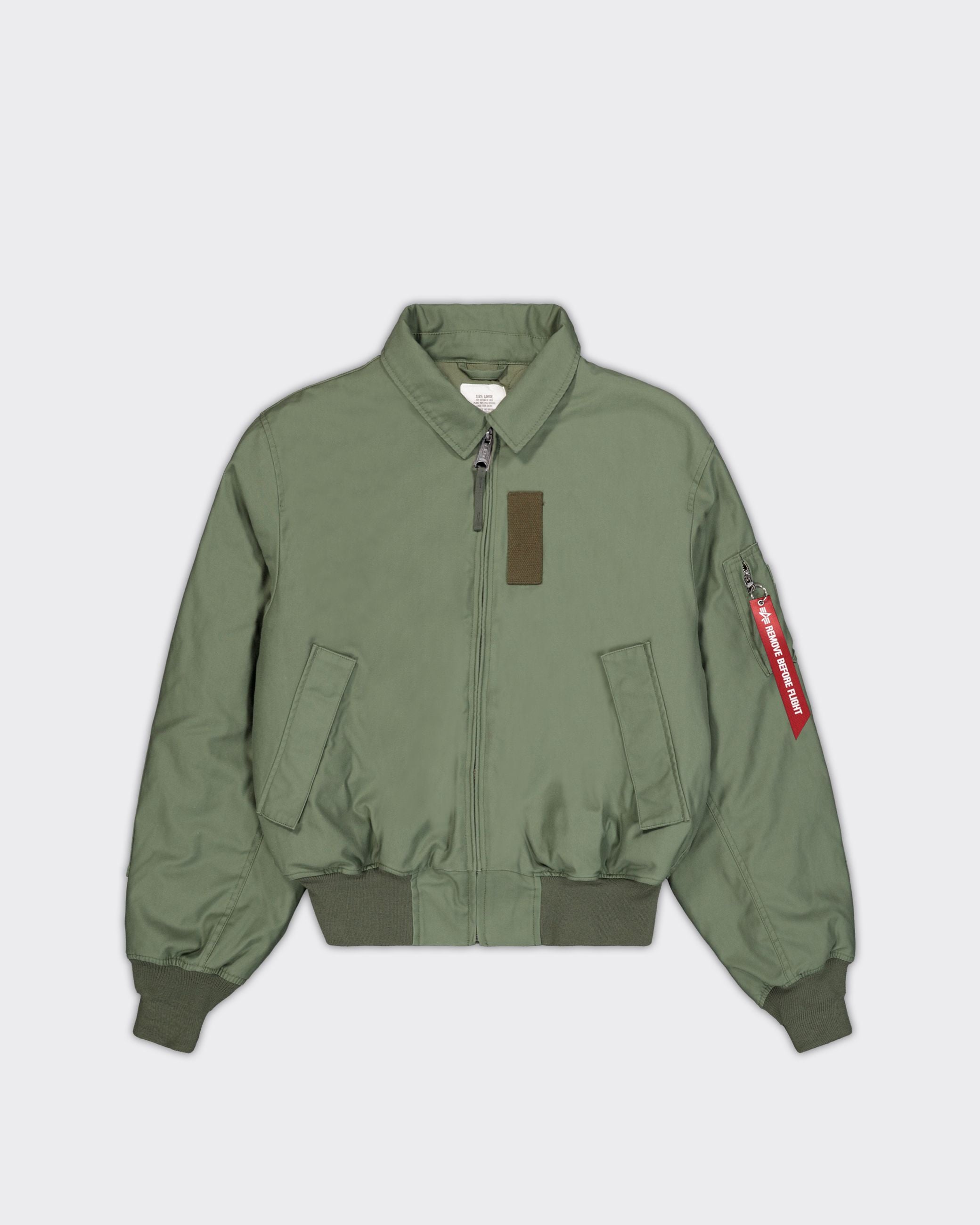 Alpha Industries Bomber CVC Heritage Sage Green