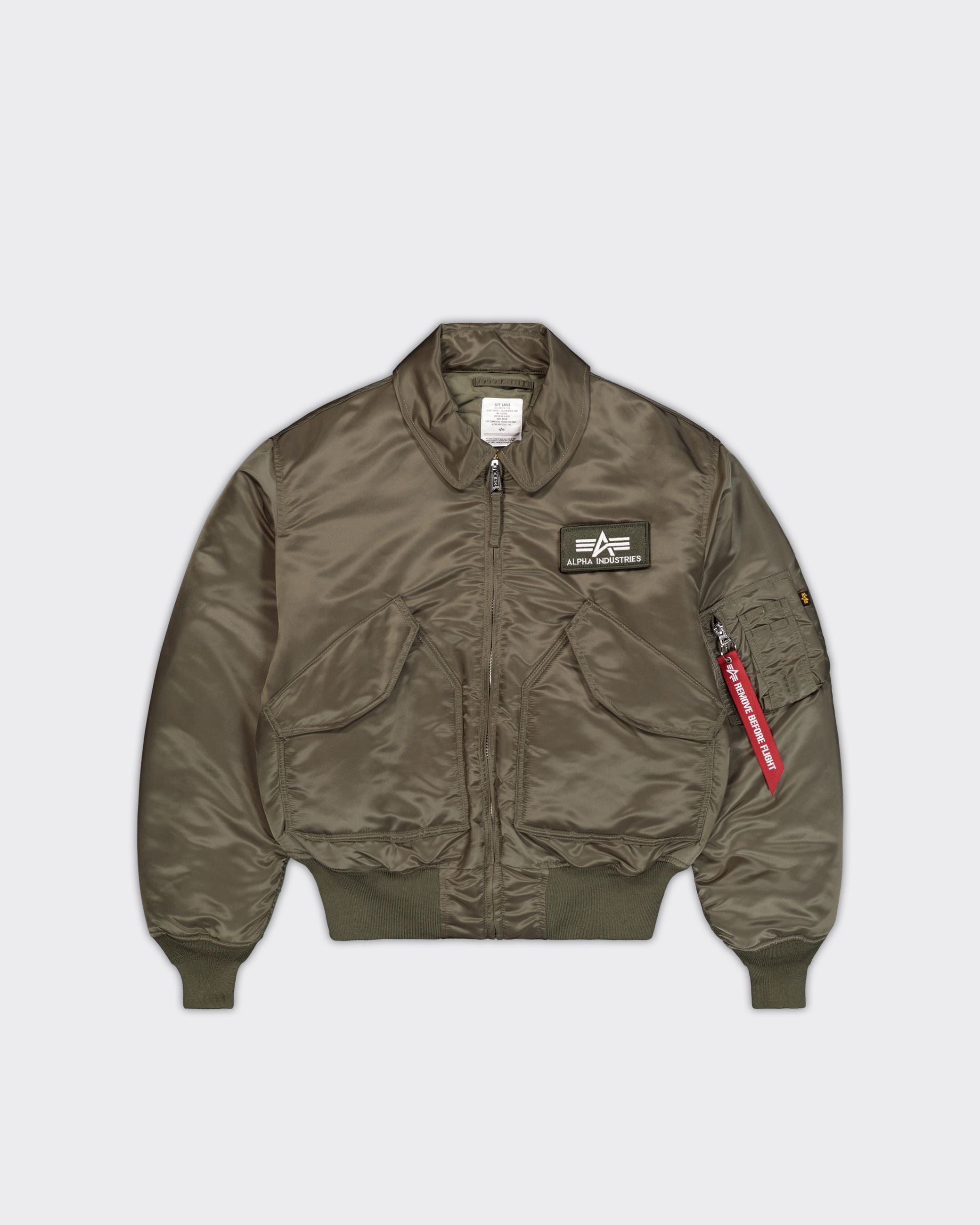 Alpha Industries Bomber CWU 45 Sage Green