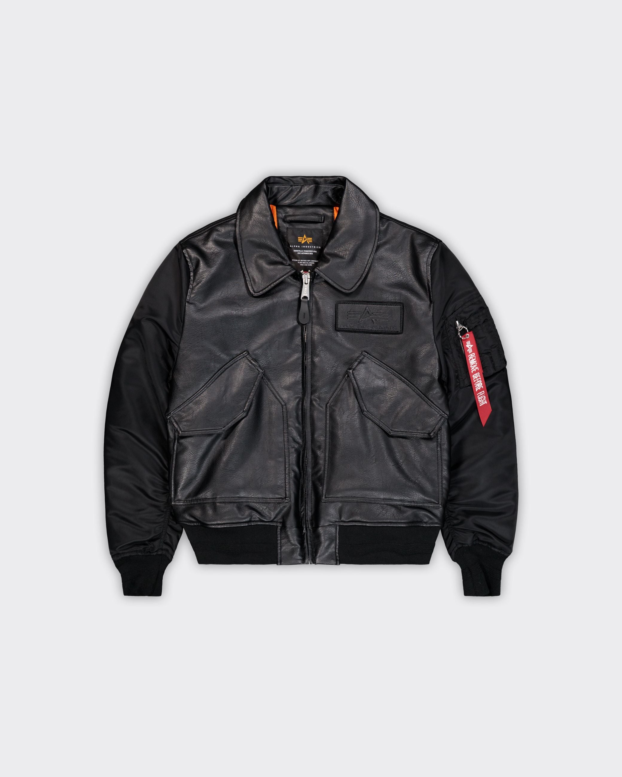 Alpha Industries Bomber CWU MOD Nero