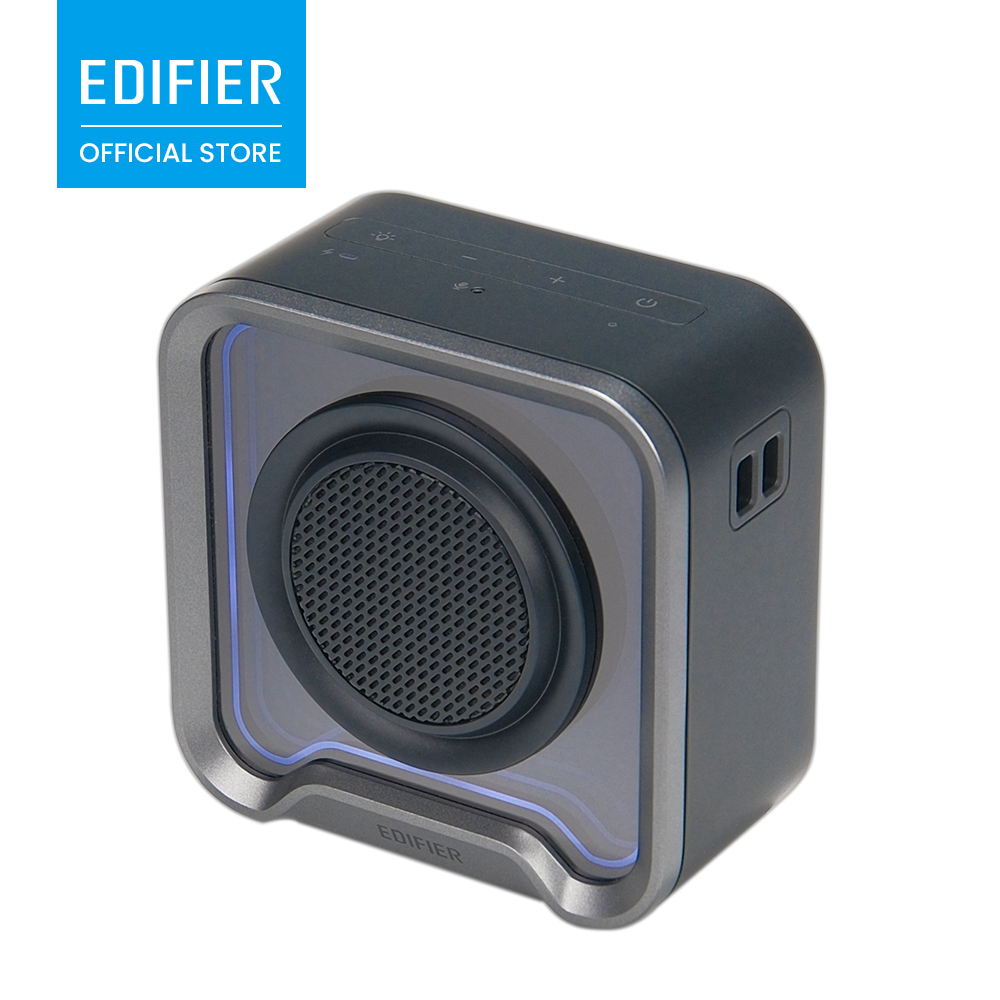 Altoparlante Bluetooth portatile Edifier QS20 con luce ambientale, Bluetooth V6.0, impermeabile IP67, 12 ore di autonomia, con microfono per esterni
