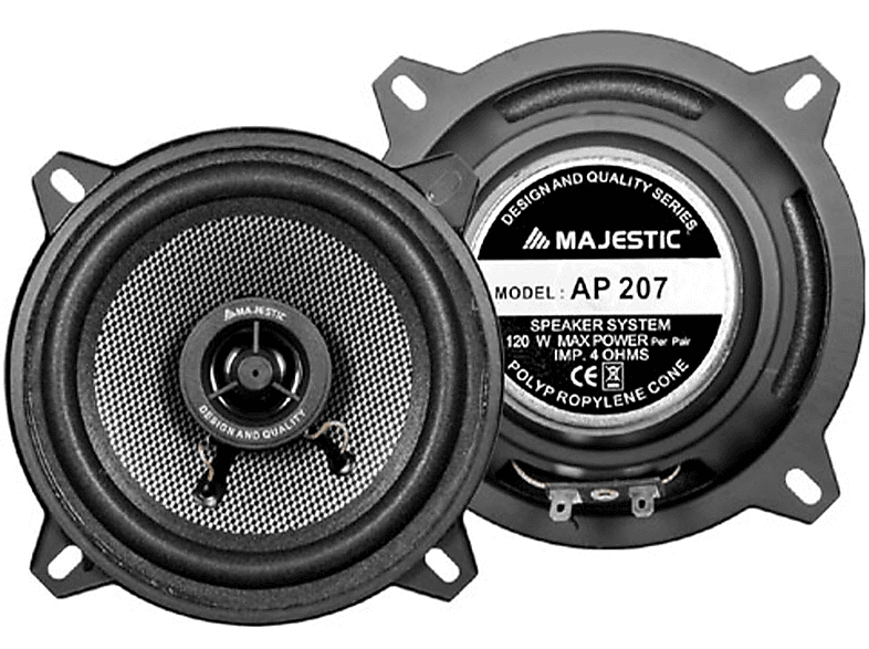 ALTOPARLANTI AUTO MAJESTIC AP 207 130mm 120W