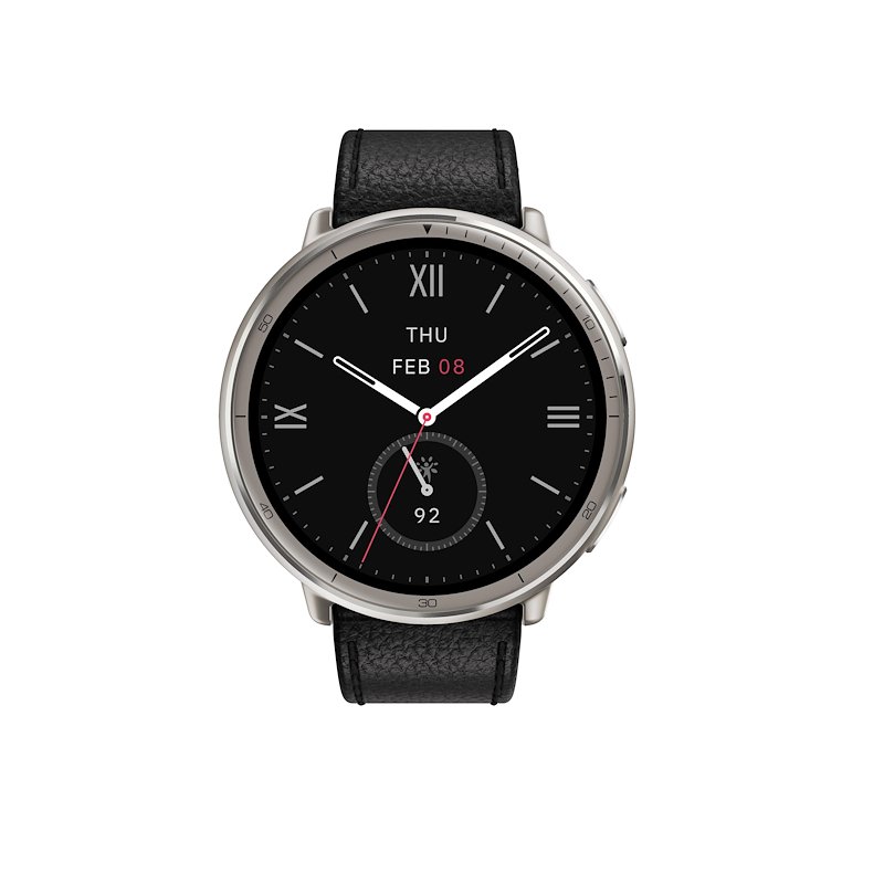 Amazfit ACTIVE 2 ROUND PREMIUM ED 33,5MM Black+red
