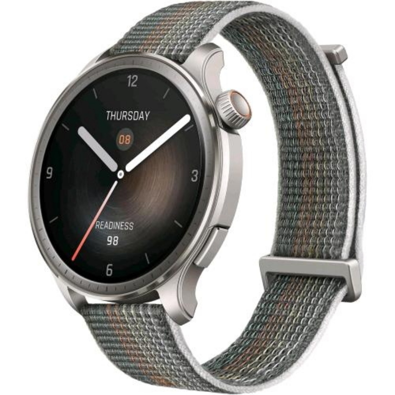 Amazfit balance smartwatch 1.5 amoled 46mm pagamento nfc ai fitness coach batteria di 14 giorni monitoraggio del sonno e della salute gps 150 modalitÀ sportive chiamate bluetooth sunset grey
