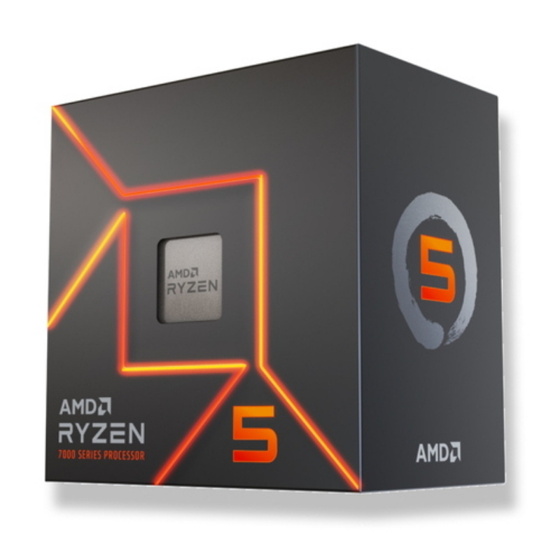 Amd cpu ryzen 5 7400, am5, 3.33ghz 6 core, 16mb cache, box