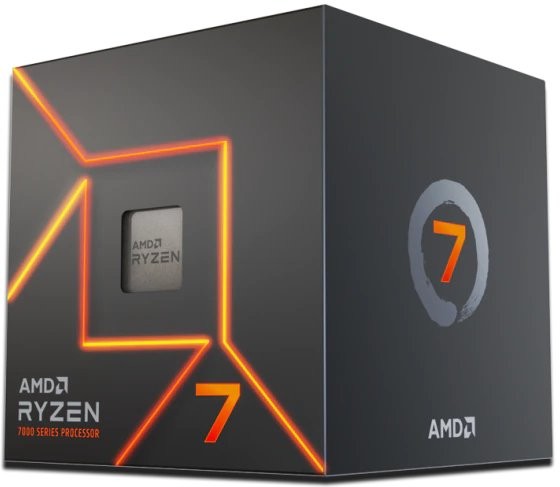 Amd Cpu Ryzen 7 7700 53Ghz 8 Core Am5 Serie 7000 Cache 40Mb 65W Box