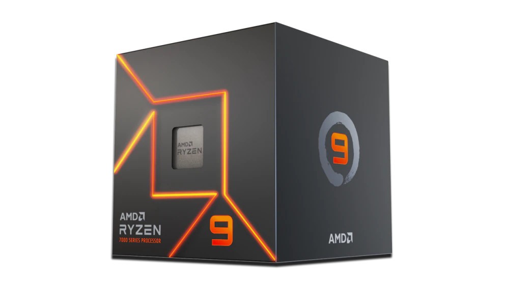 Amd Cpu Ryzen 9 7900 540Ghz 12 Core Am5 Serie 7000 Cache 76Mb 65W Box