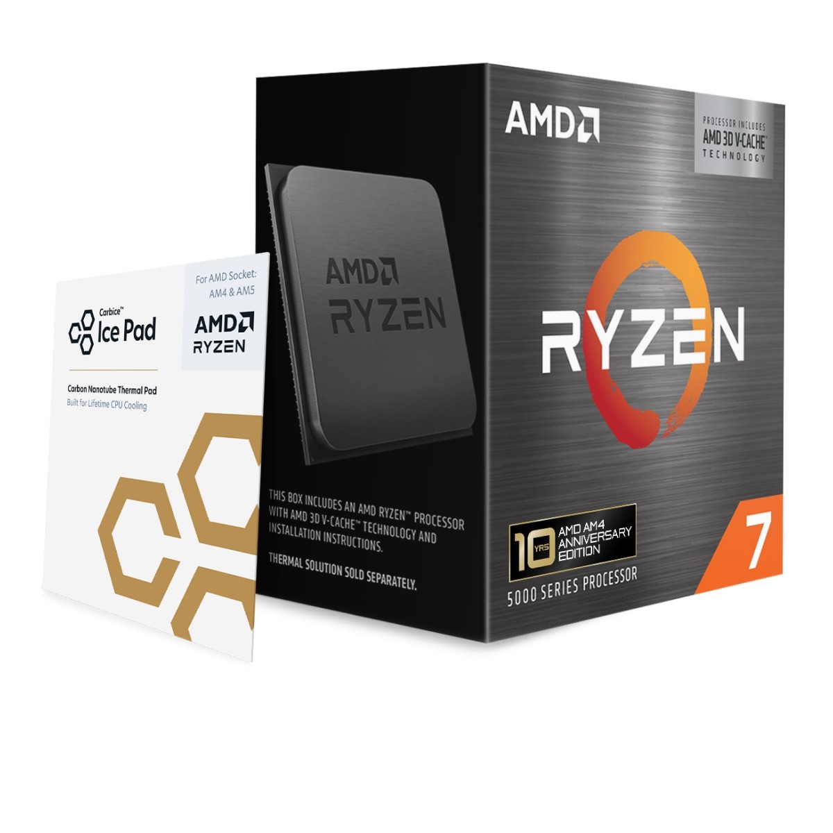 AMD Ryzen 7 5800X3D Box AMD Ryzen 7 5800X3D Box
