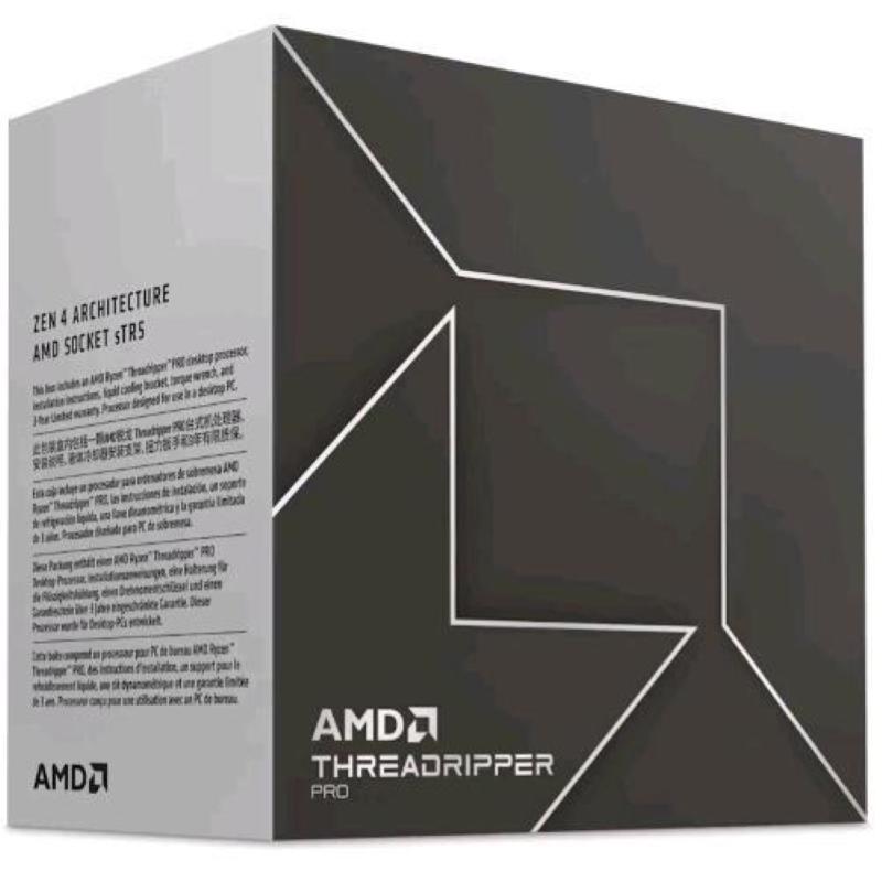 Amd ryzen threadripper pro 7995wx processore 96 core 2.5ghz cache 384mb str5 box