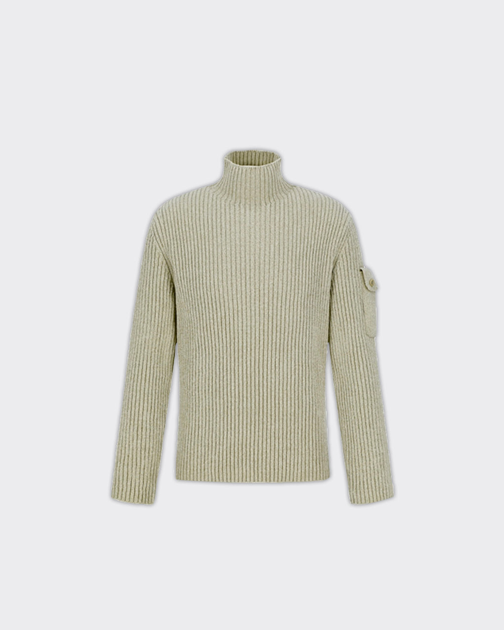 Amomento Maglione Ribbed Velvet Knit Beige