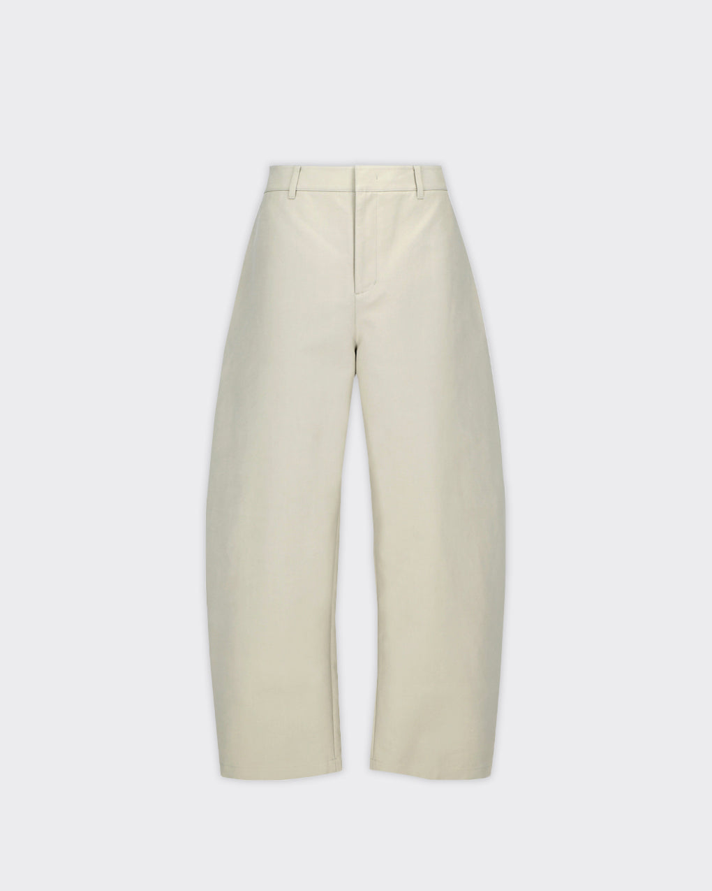 Amomento Pantalone Curved Long Beige