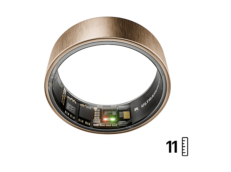 Anello Smart ULTRAHUMAN Ring AIR Rose Gold - Size 11 Monitoraggio del sonno e fitness, durata della batteria fino a 6 giorni