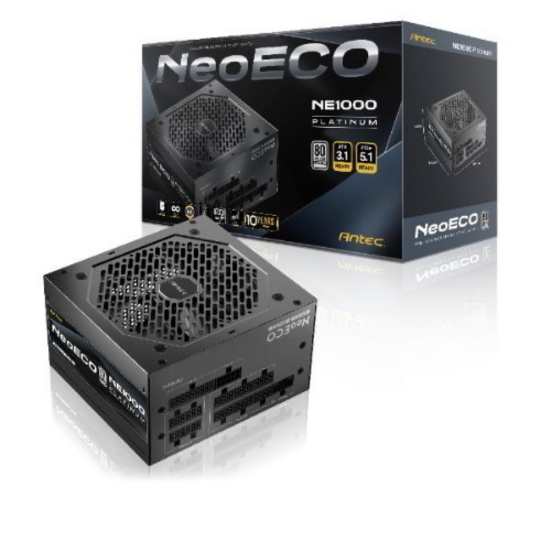 Antec ne1000 platinum 1000w modulare 80+ platinum pfc attivo atx 3.1