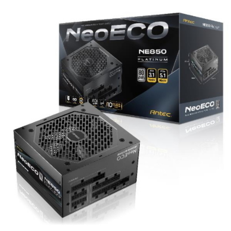 Antec ne850 platinum 850w modulare 80+ platinum pfc attivo atx 3.1