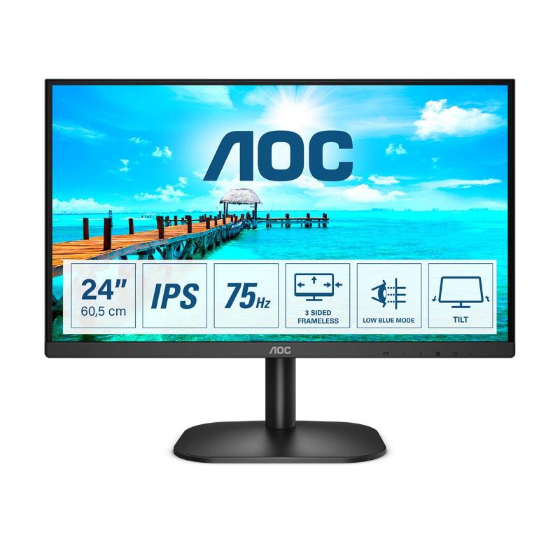 Aoc 24b2xda 23.8 led full hd 16:9 4ms 250 cdm dvi hdmi 1920 x 1080 Aoc 24b2xda 23.8 led full hd 16:9 4ms 250 cdm dvi hdmi 1920 x 1080