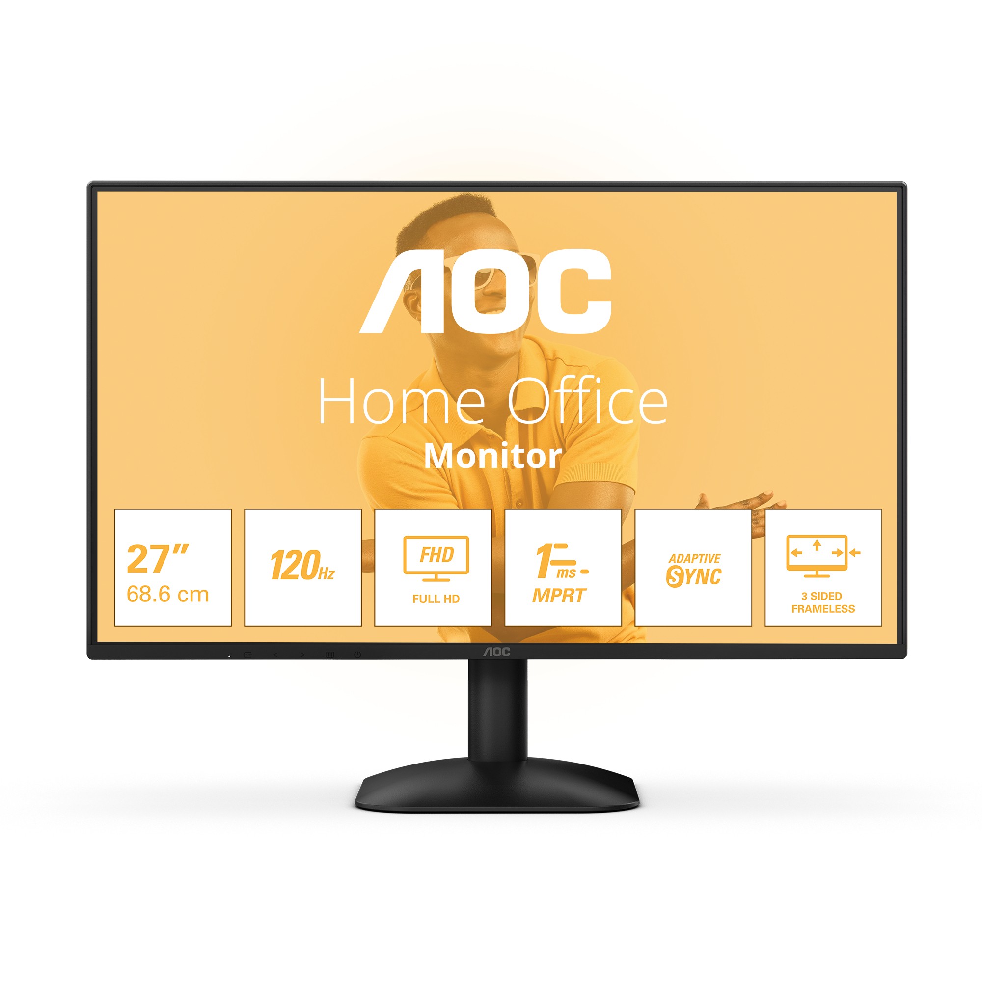 AOC B3 27B31H Monitor PC 686 cm (27) 1920 x 1080 Pixel Full HD Nero