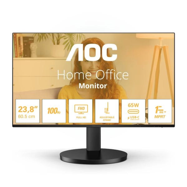 Aoc b3 q27b3cf2/23 monitor pc 68,6 cm (27") 2560 x 1440 pixel quad hd nero