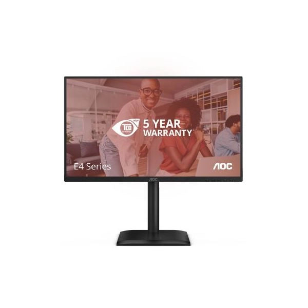Aoc e4 24e4cv monitor pc 60,5 cm (23.8") 1920 x 1080 pixel full hd led nero