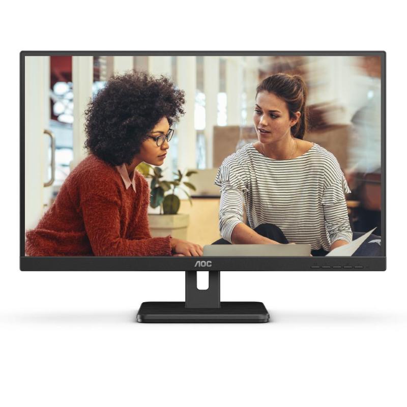 Aoc q27e3uam 27 led ips quad hd 16:9 75hz 4ms adaptivesync low blue hub usb hdmi displayport altoparlanti incorporati nero