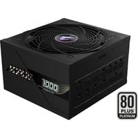 AORUS ELITE P1000W ICE Alimentatore - PCIe 5.0, 80 PLUS Platinum, Design completamente modulare, Ventola da 120 mm, Compatibile con ATX 3.0, Spina EU, Alimentatore PC